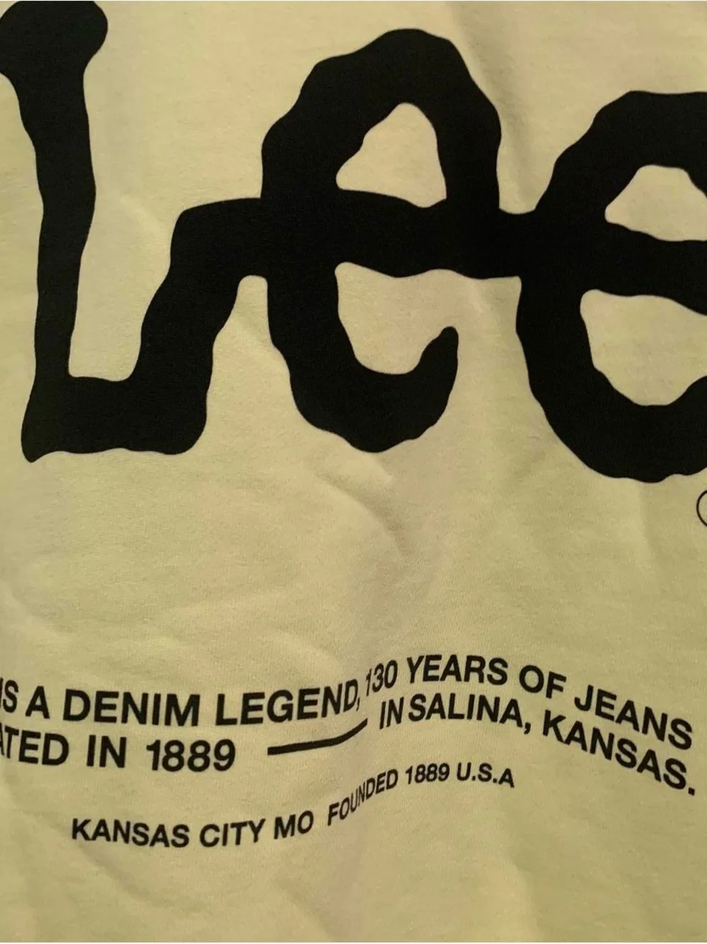Lee x H&M hoodie